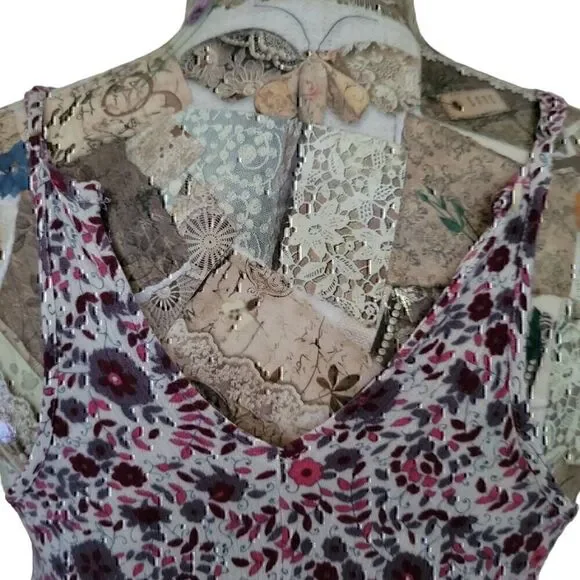 American Eagle Outfitters Short Ditsy Floral Cottagecore Casual Beach Sun Dress - Picture 9 of 13